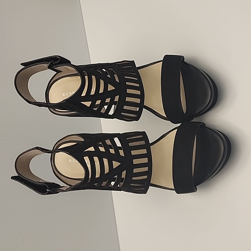 Kenneth Cole sandal stilettos